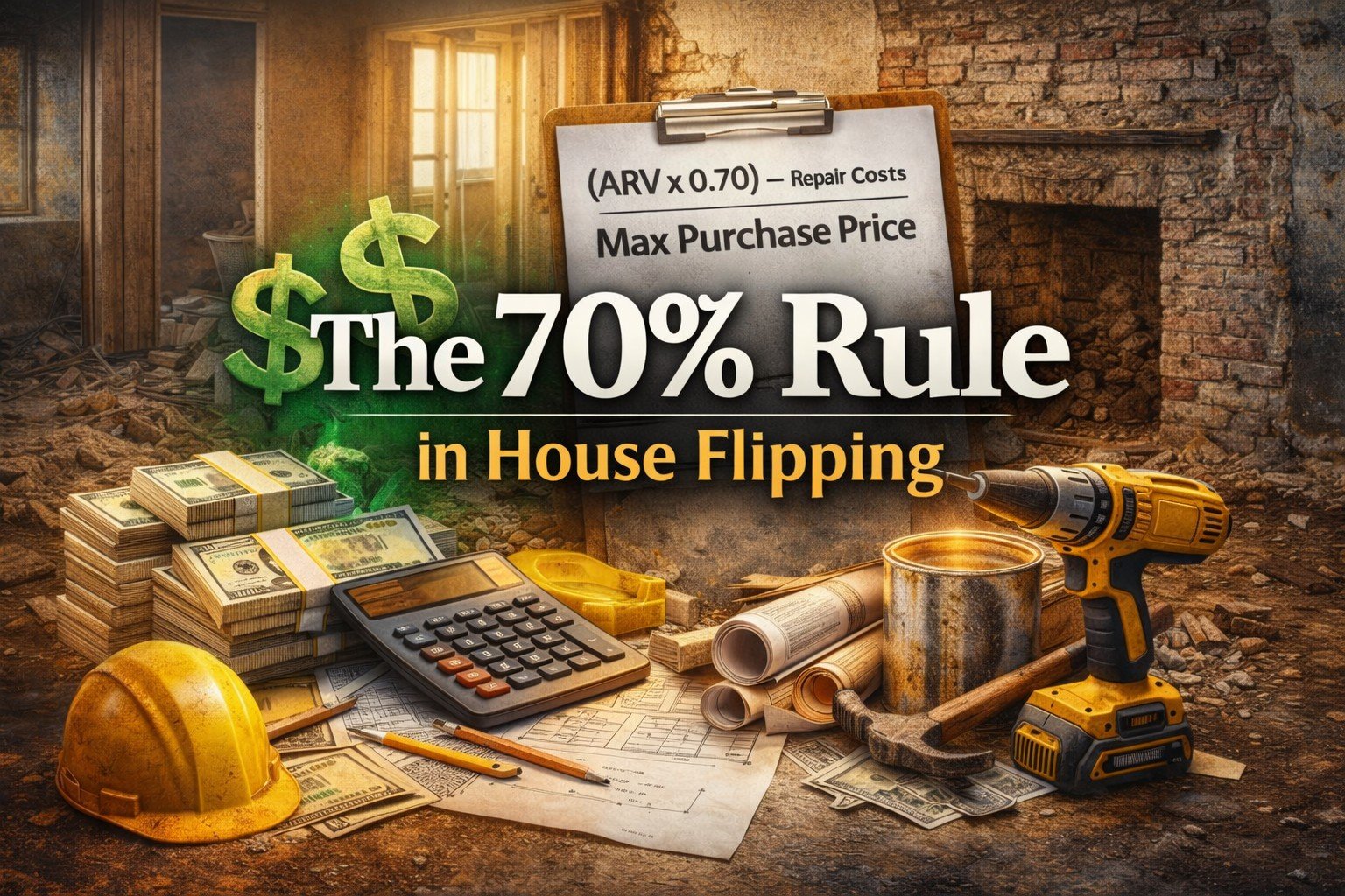 What Is the 70 Percent Rule in House Flipping?